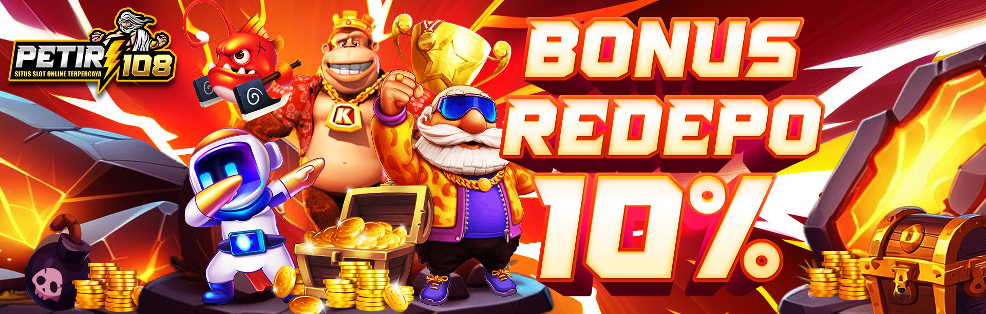 BONUS REDEPO 10% KHUSUS SLOT