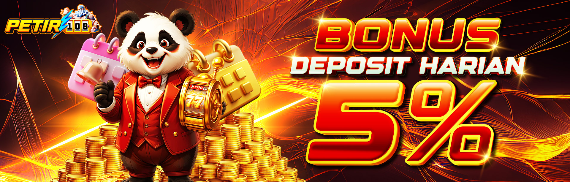 BONUS DEPOSIT HARIAN 5%