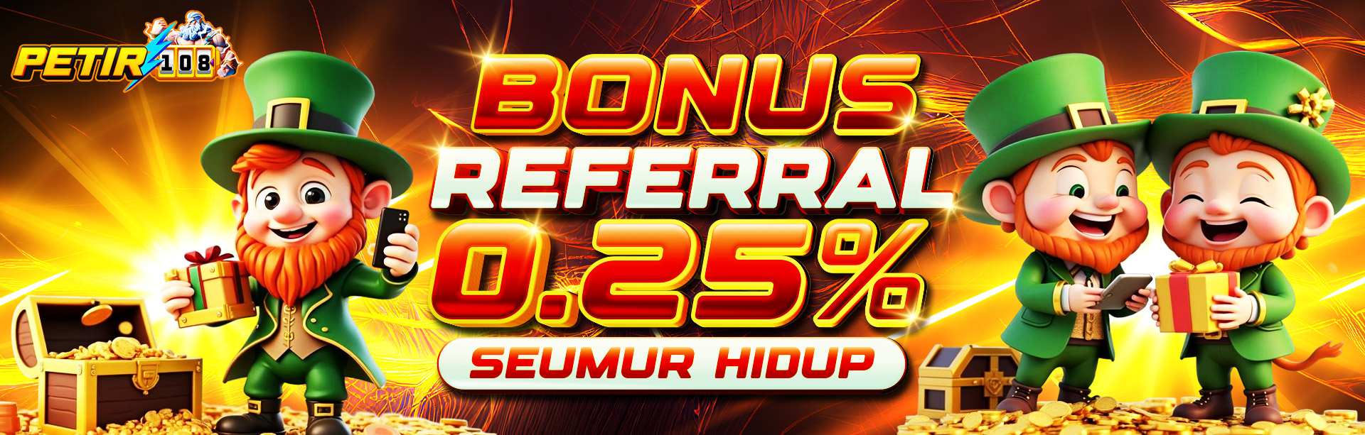 BONUS REFERRAL TURNOVER 0.25%