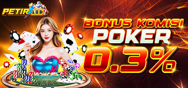 BONUS KOMISI POKER 0.3%