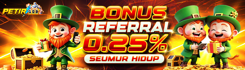 BONUS REFERRAL TURNOVER 0.25%