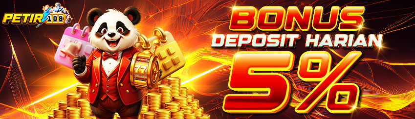 BONUS DEPOSIT HARIAN 5%