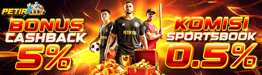 BONUS CASHBACK 5% + KOMISI 0.5% SPORT